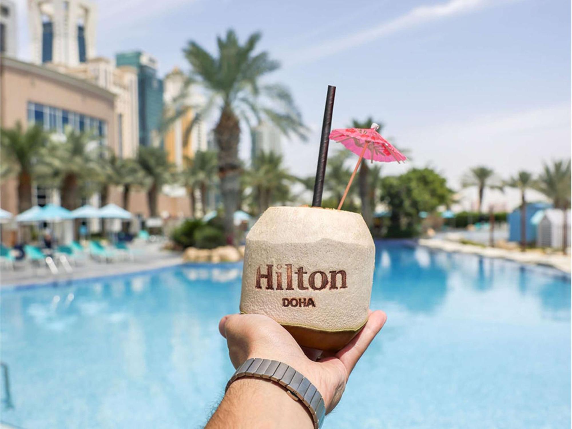 Отель Hilton Доха Экстерьер фото Hilton Doha